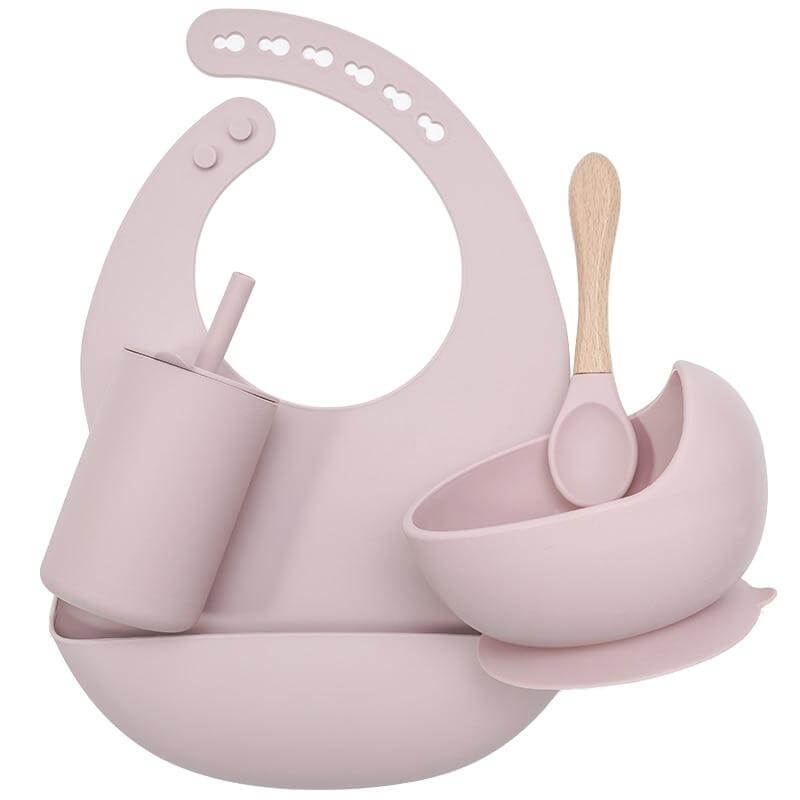 Baby Silicone Feeding Set for Safe and Easy Mealtime - Nagatta