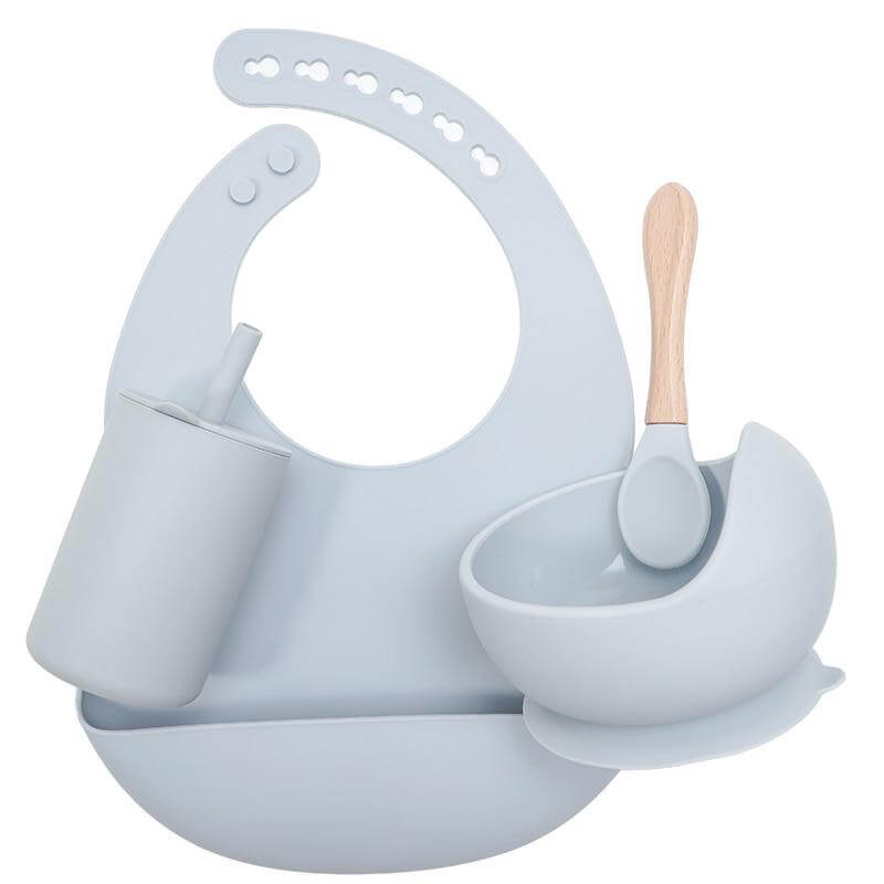 Baby Silicone Feeding Set for Safe and Easy Mealtime - Nagatta