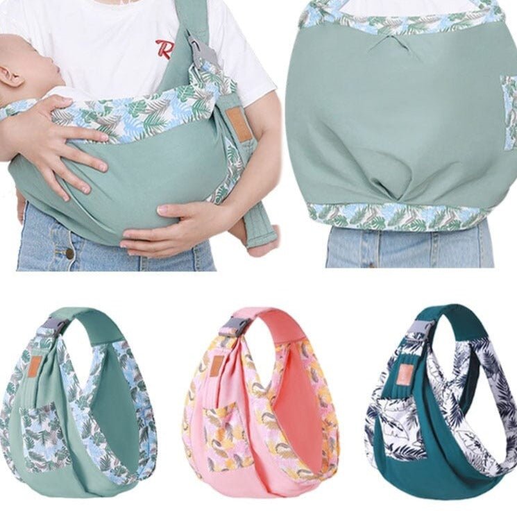 Baby Sling Wrap Breastfeeding Carriers for Hands-Free Use - Nagatta