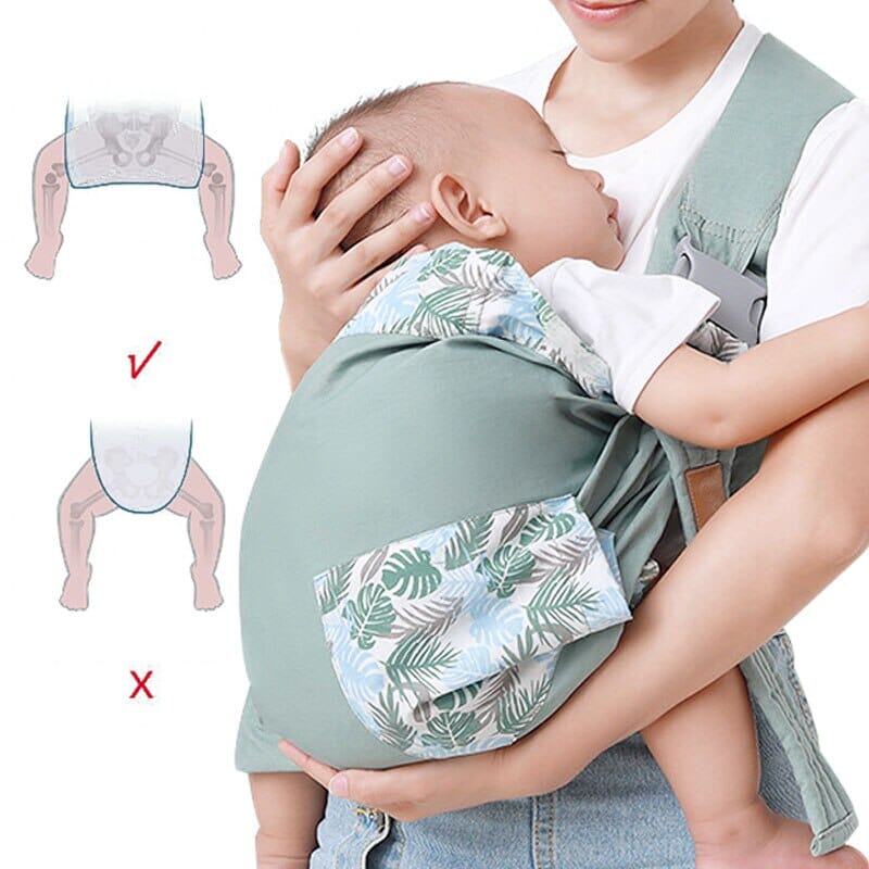 Baby Sling Wrap Breastfeeding Carriers for Hands-Free Use - Nagatta