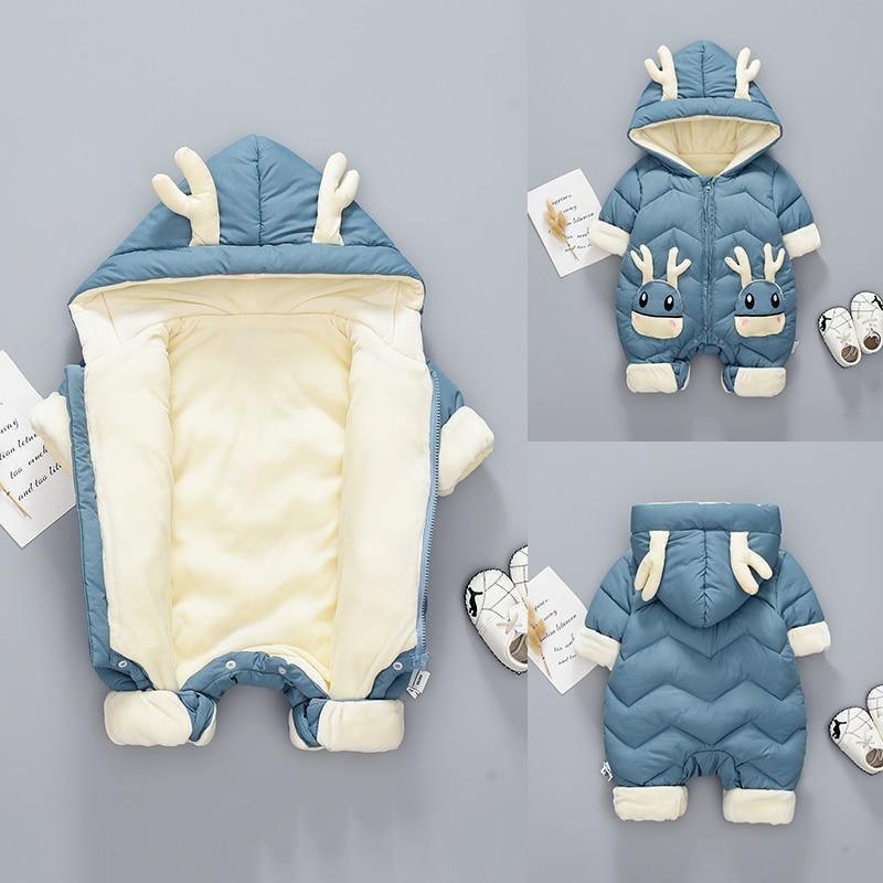 Baby Thick Winter Jumpsuit - Nagatta