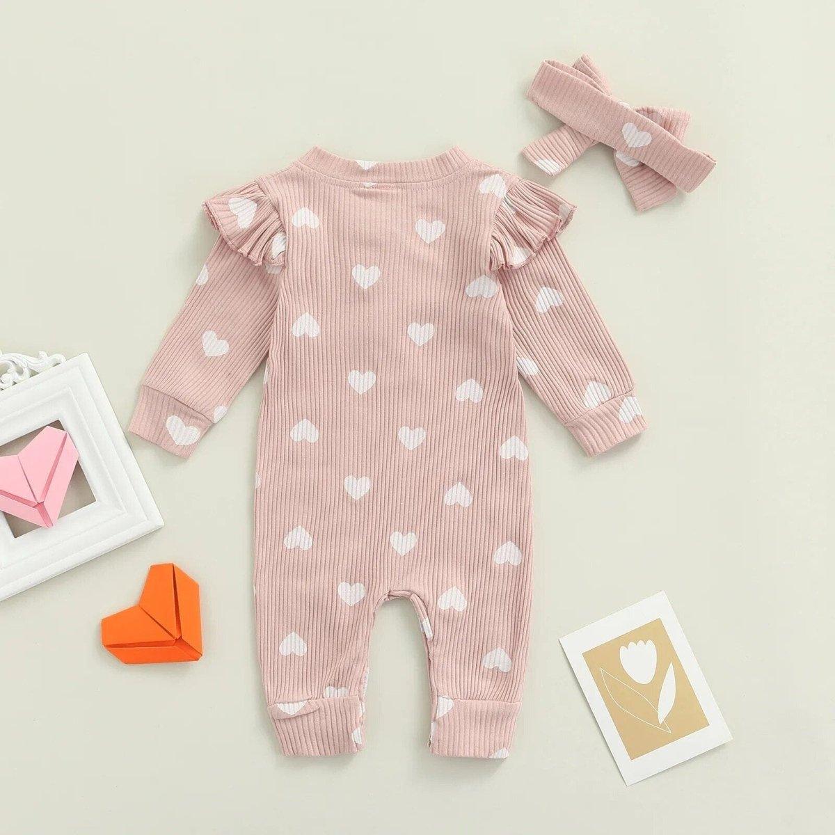 Baby Valentine's Day Jumpsuit - Nagatta