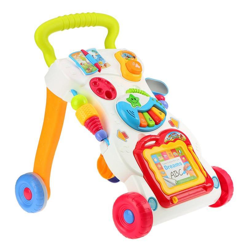 Baby Walker Musical Learning Trolley for Early Development - Nagatta