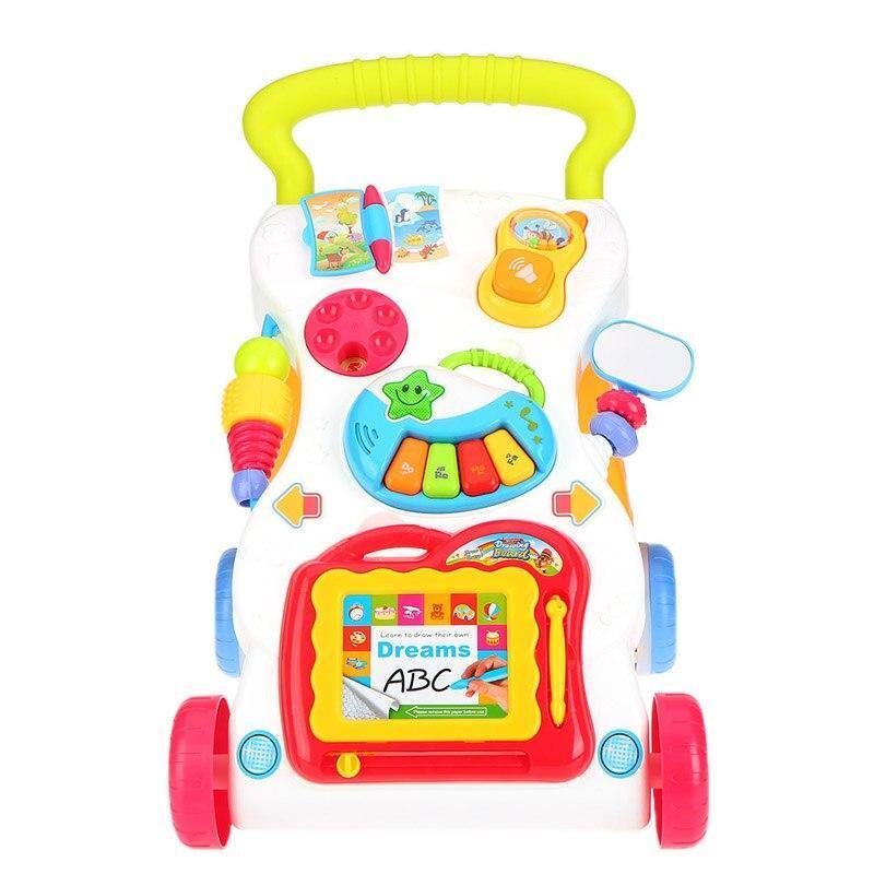 Baby Walker Musical Learning Trolley for Early Development - Nagatta