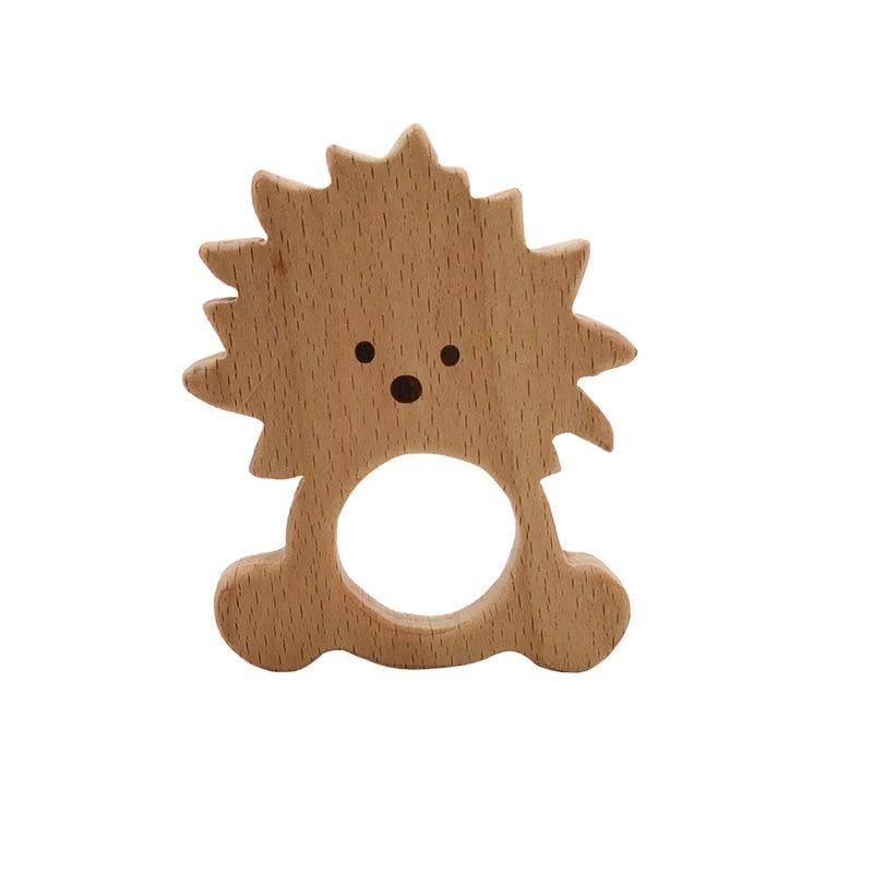 Baby Wooden Teether Cute Animals for Teething Relief - Nagatta