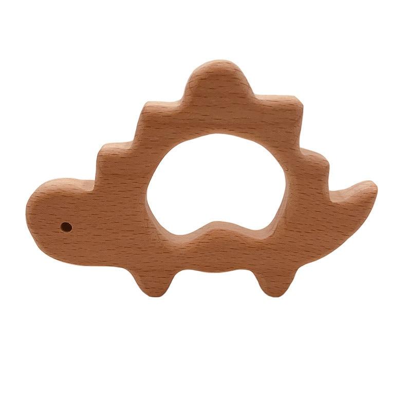 Baby Wooden Teether Cute Animals for Teething Relief - Nagatta