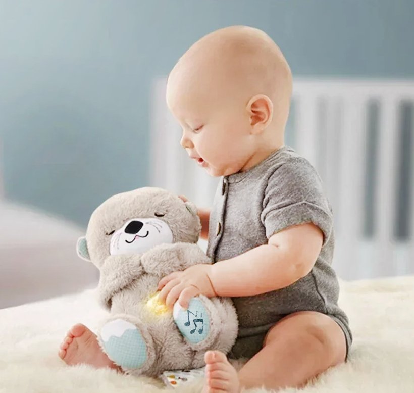 Breathing Otter - Baby Bubble Plush for Soothing Sleep - Nagatta