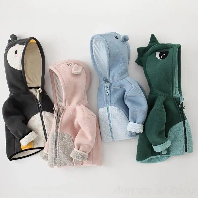 Casual Baby Jacket Animal Cartoon - Nagatta