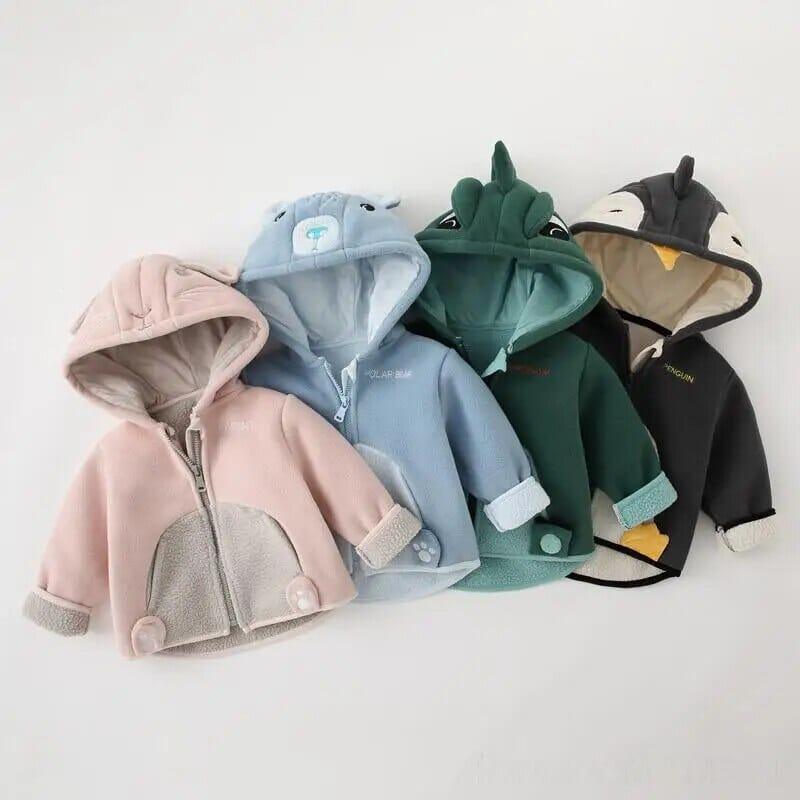 Casual Baby Jacket Animal Cartoon - Nagatta