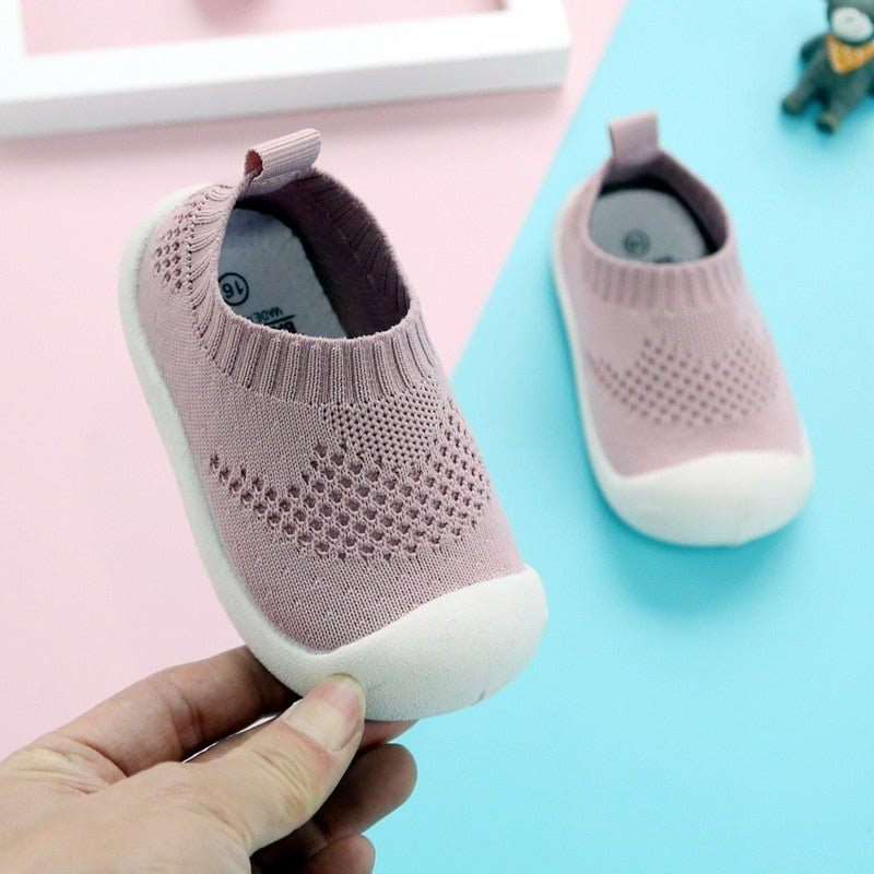 Casual Mesh Baby Shoes for Easy Slip-On Comfort - Nagatta