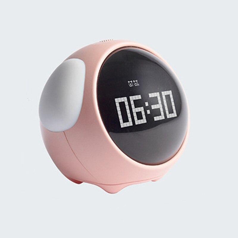 Children's LED Night Lamp Alarm Clock for Kids Rooms - Nagatta