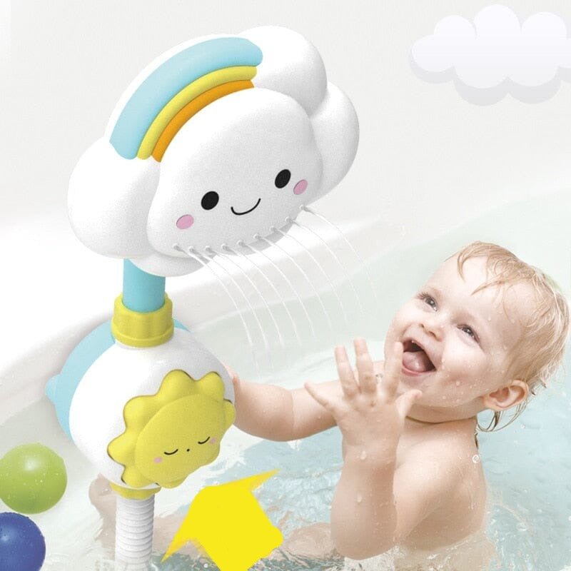 Cloud Shower Baby Bath Toy for Fun and Learning - Nagatta