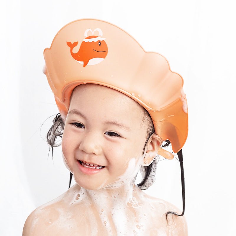 Crown Baby Shower Cap Shampoo for Safe Hair Washing - Nagatta