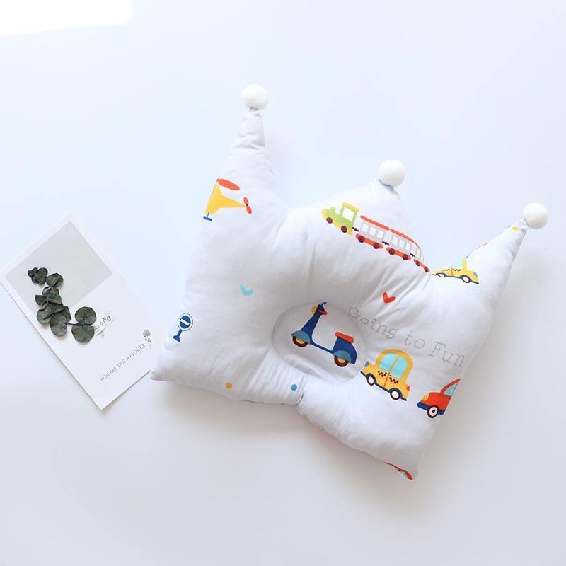 Crown Shape Head Protection Baby Pillow for Comfortable Sleep - Nagatta