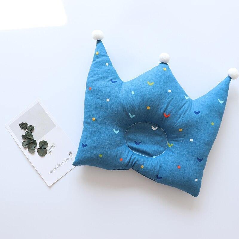 Crown Shape Head Protection Baby Pillow for Comfortable Sleep - Nagatta