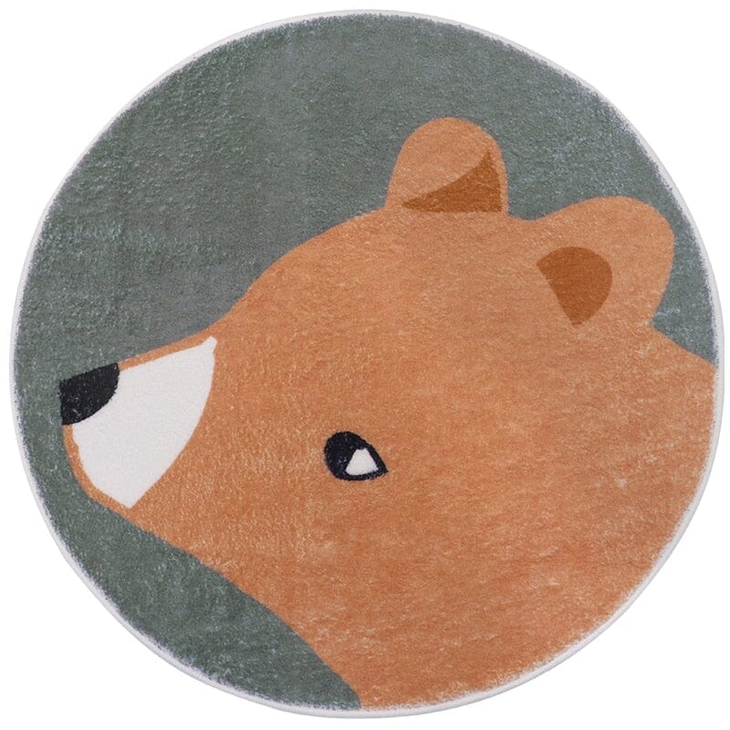 Cute Animal Rug for Bedroom - Soft Plush Design - Nagatta