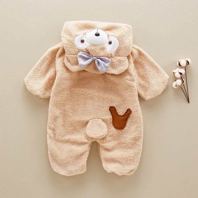 Cute Cartoon Baby Winter Romper - Nagatta