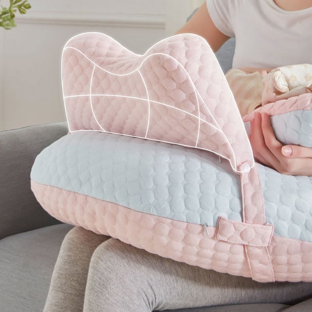 Deluxe Breastfeeding Pillow for Comfortable Nursing Support - Nagatta