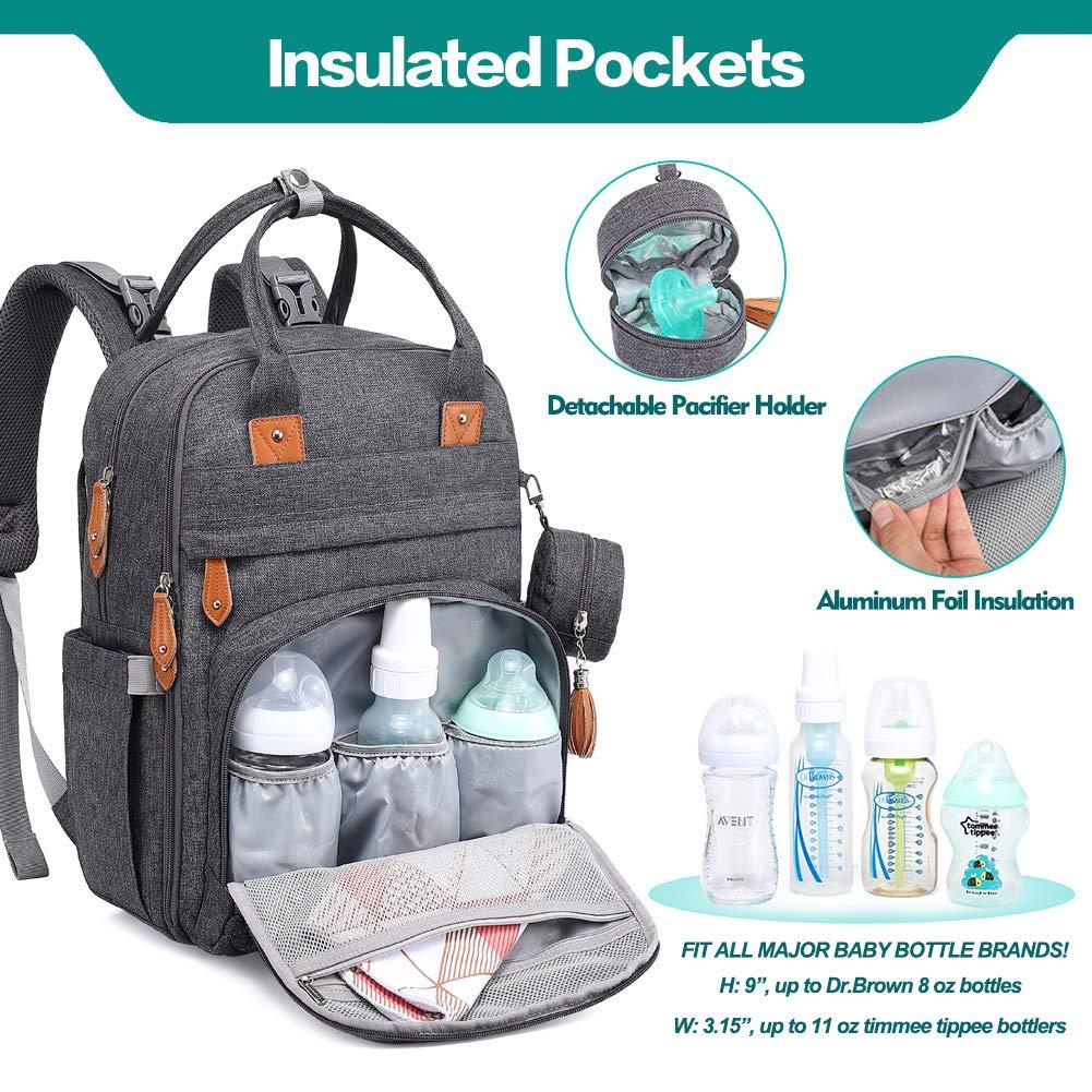 Diaper Bag Multifunctional Backpack for Busy Parents - Nagatta