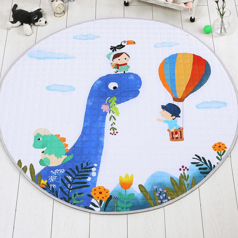 Dinosaur & Balloon Baby Play Mat for Fun Tummy Time - Nagatta