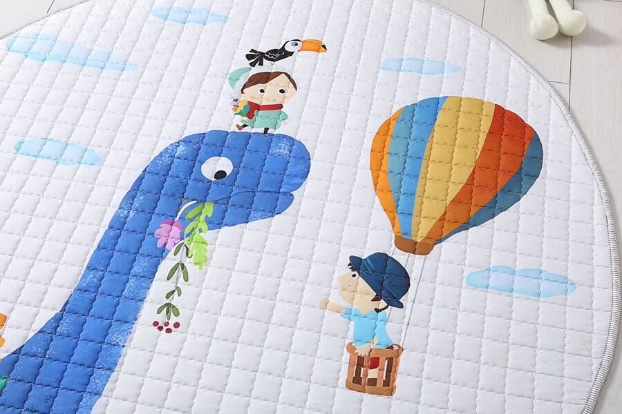 Dinosaur & Balloon Baby Play Mat for Fun Tummy Time - Nagatta