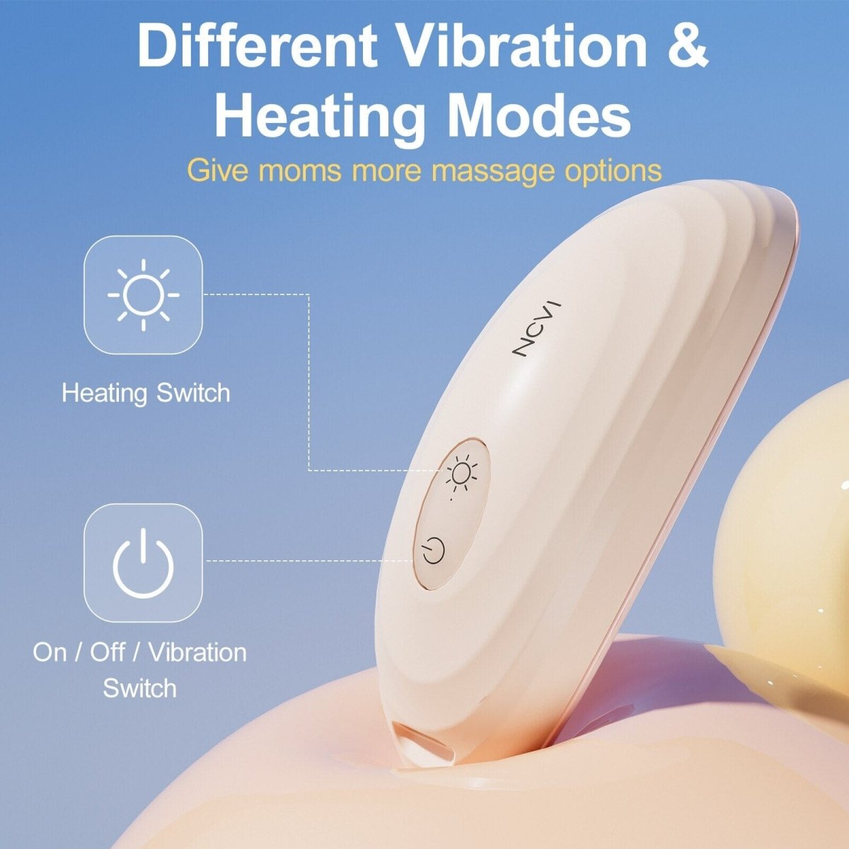 DuVie Lactation Massager Kit for Nursing Mothers Relief - Nagatta