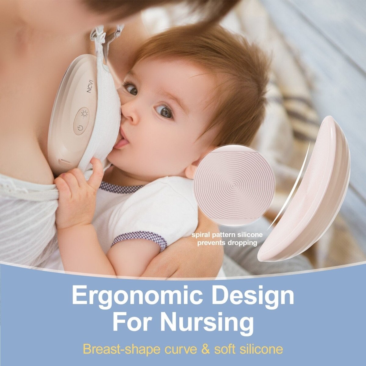 DuVie Lactation Massager Kit for Nursing Mothers Relief - Nagatta