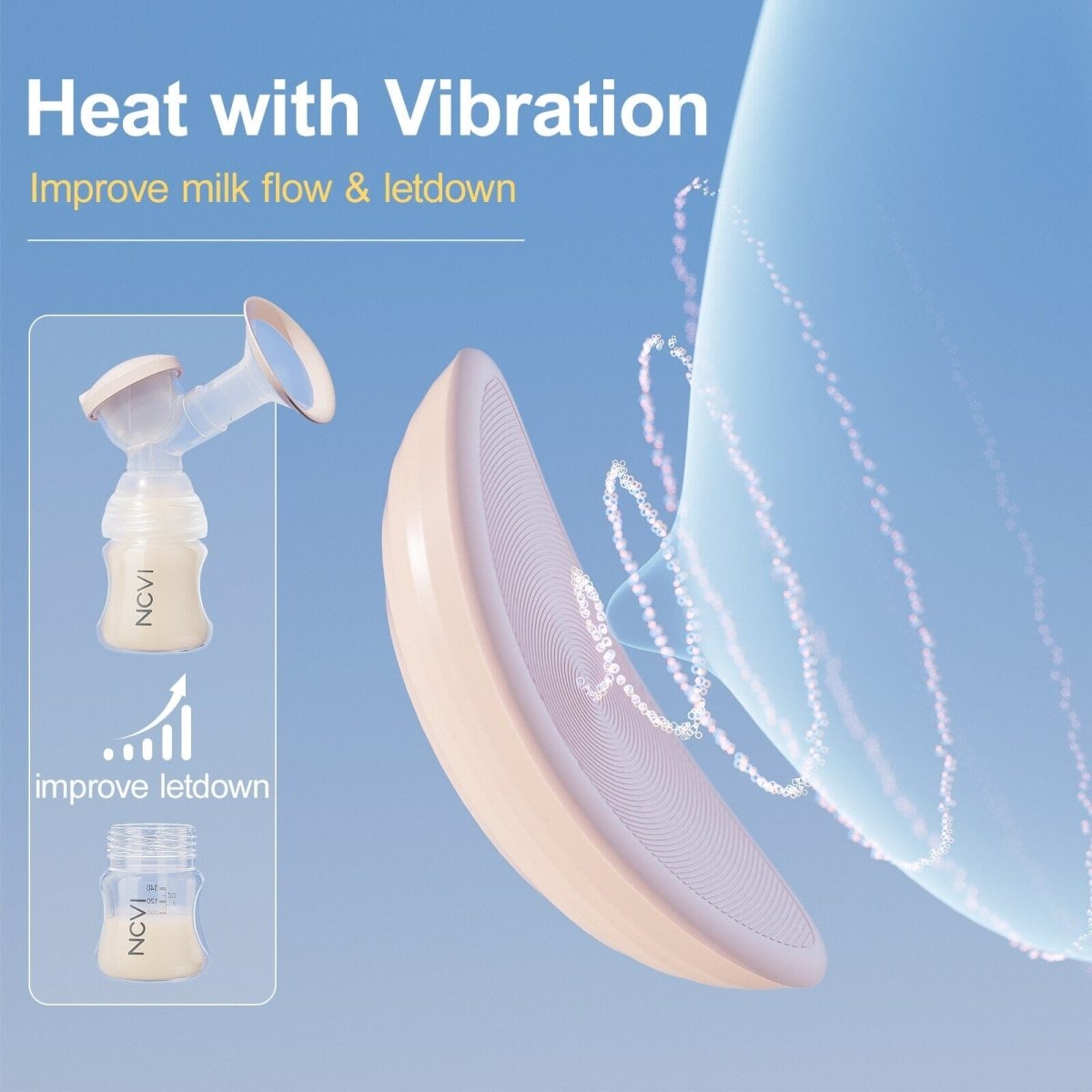 DuVie Lactation Massager Kit for Nursing Mothers Relief - Nagatta