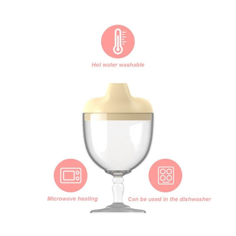 Goblet Shape Baby Cup for Stylish Liquid Enjoyment - Nagatta