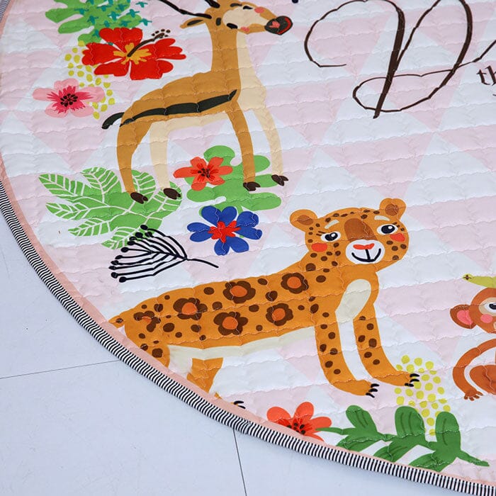 Jungle Safari Baby Play Mat for Tummy Time and Crawling - Nagatta