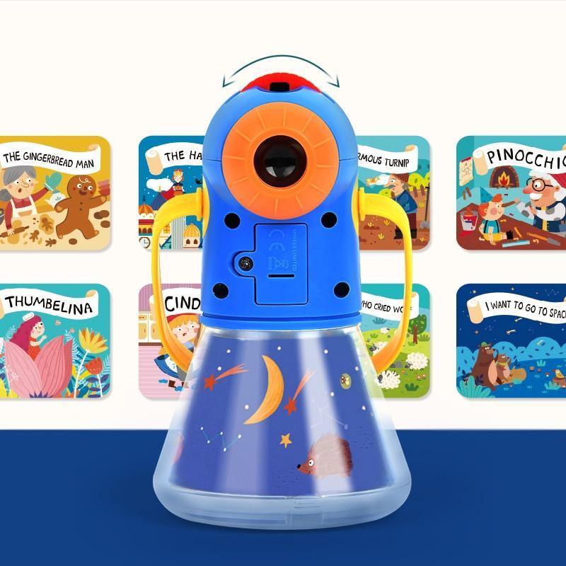 Kids Multifunctional Storybook Toy Projector for Fun Learning - Nagatta