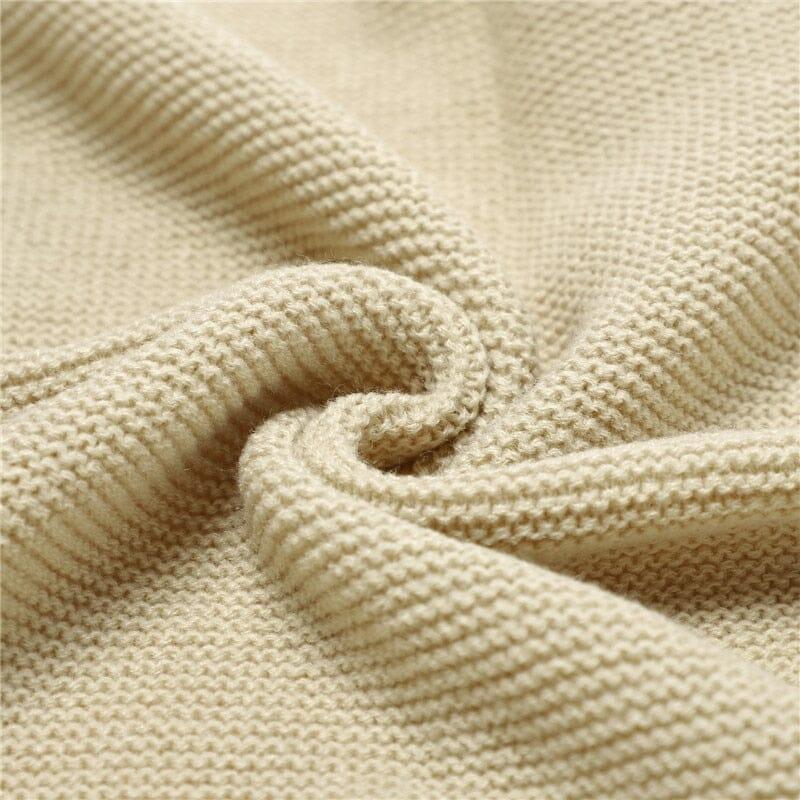 Knitted Baby Blankets Soft Ruffled Texture for Newborns - Nagatta