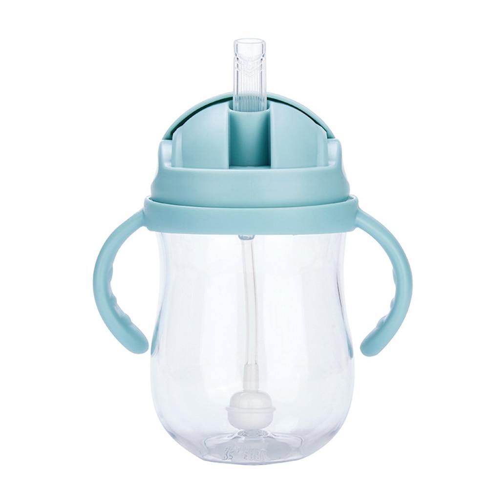 Leakproof Double Handle Silicone Baby Water Bottle 300ML - Nagatta