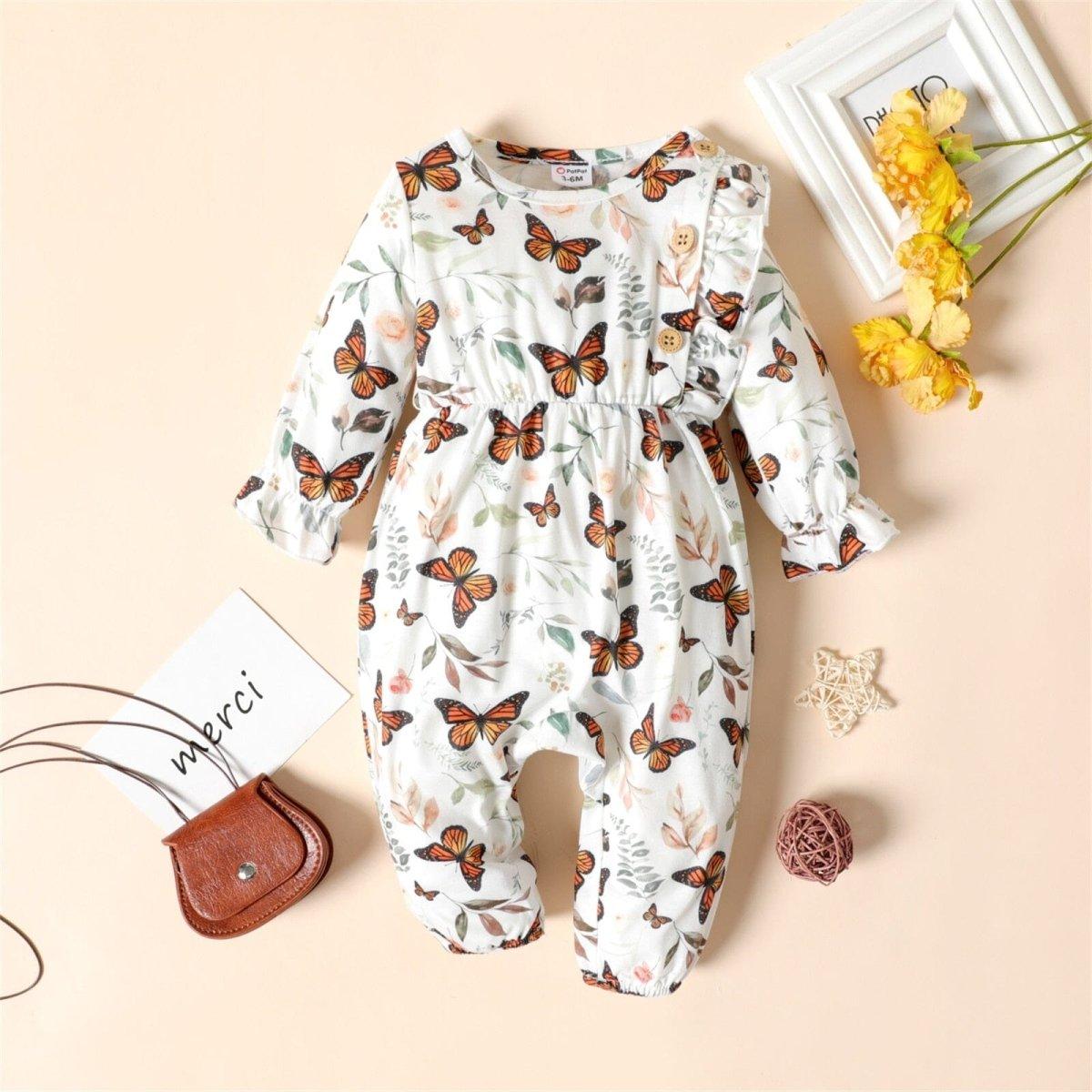 Long-sleeve Jumpsuit Baby Romper - Nagatta