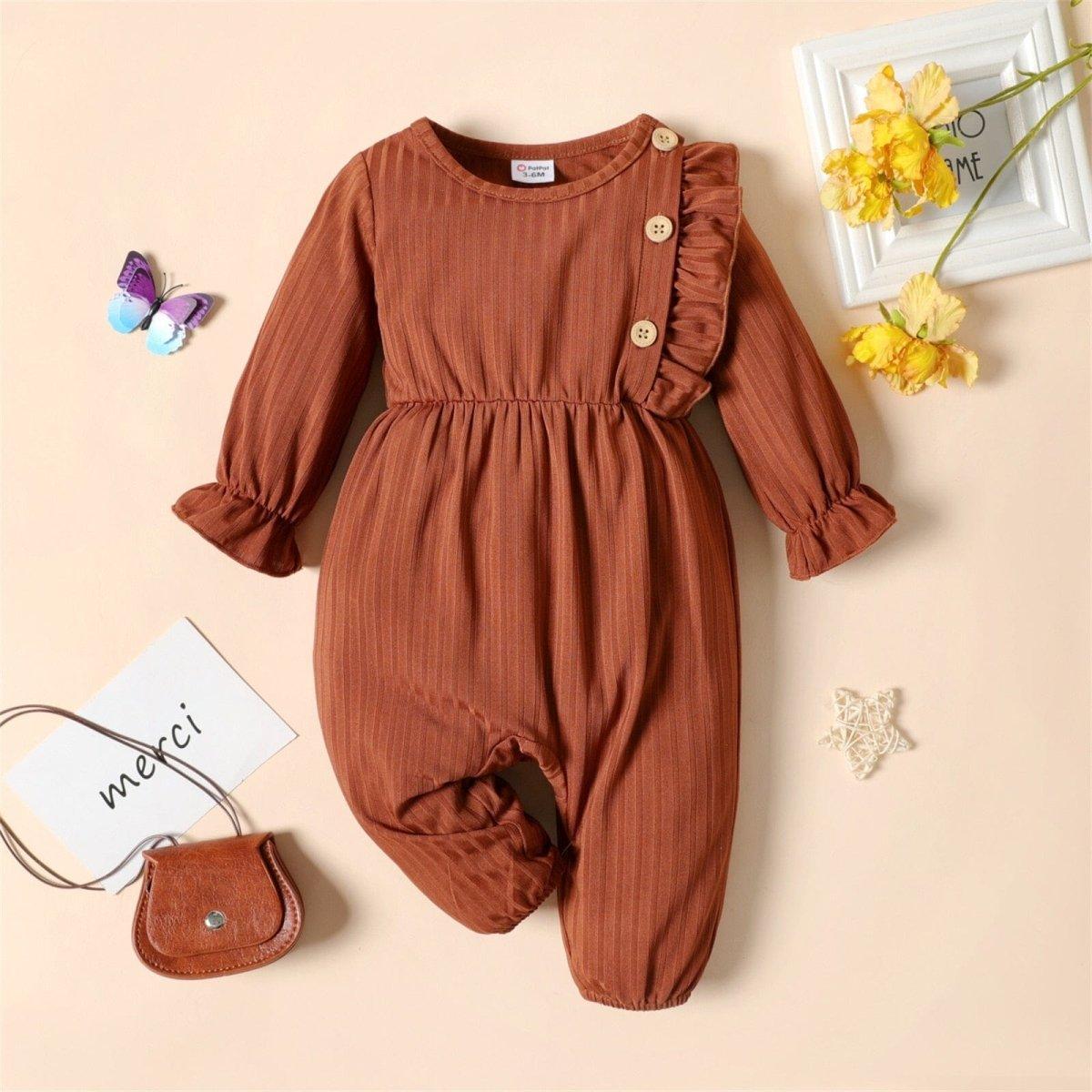 Long-sleeve Jumpsuit Baby Romper - Nagatta