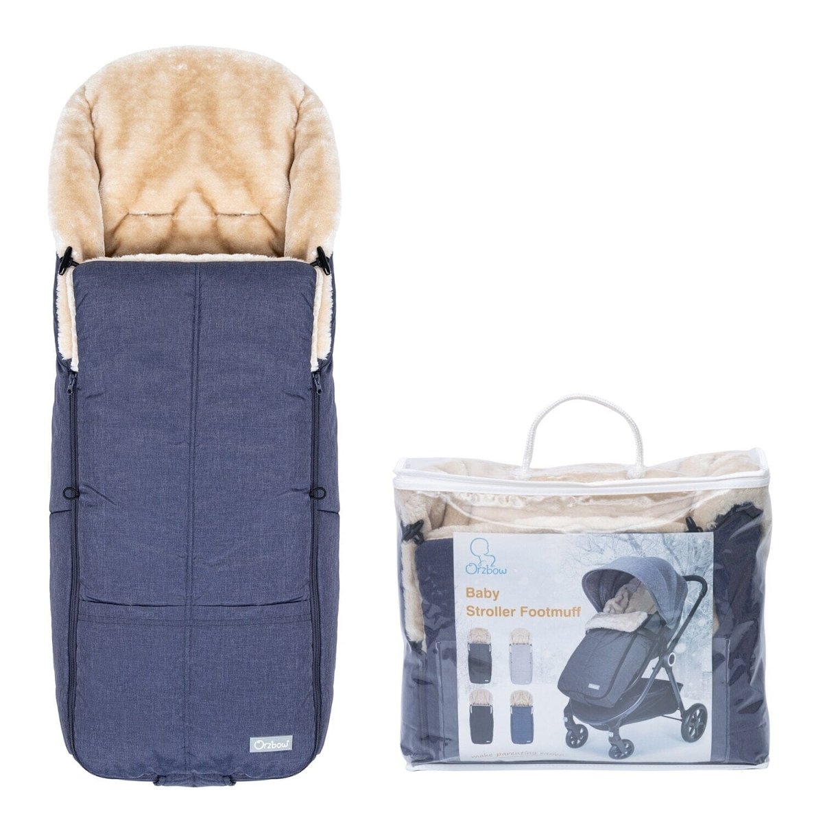 Luxury Baby Stroller Sleeping Bag - Nagatta