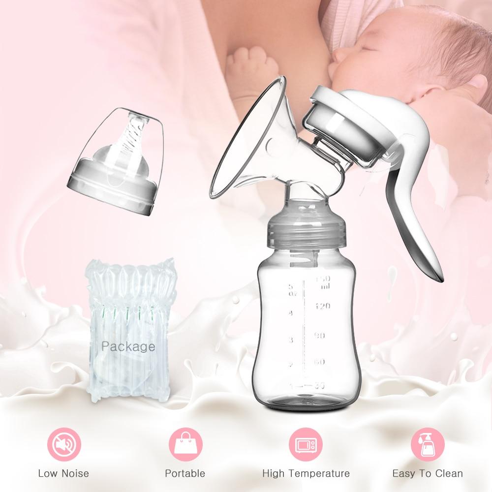 Manual Breast Feeding Pump with Ergonomic Swivel Handle - Nagatta