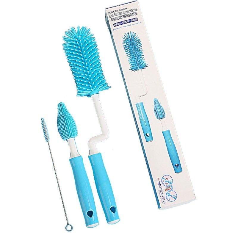 Milk Bottle Cleaning Brushes for Effective Baby Bottle Care - Nagatta