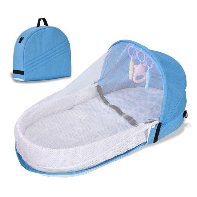 Multi-Function Travel Mosquito Baby Bed for Safe Sleep - Nagatta