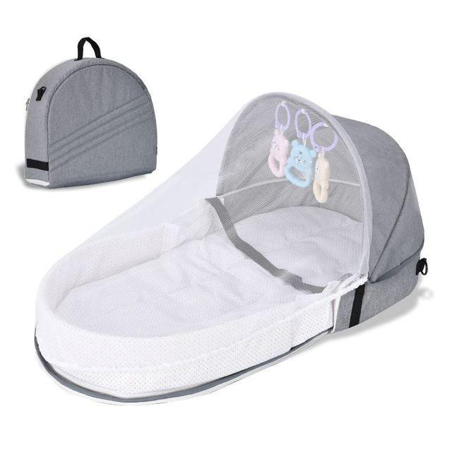 Multi-Function Travel Mosquito Baby Bed for Safe Sleep - Nagatta