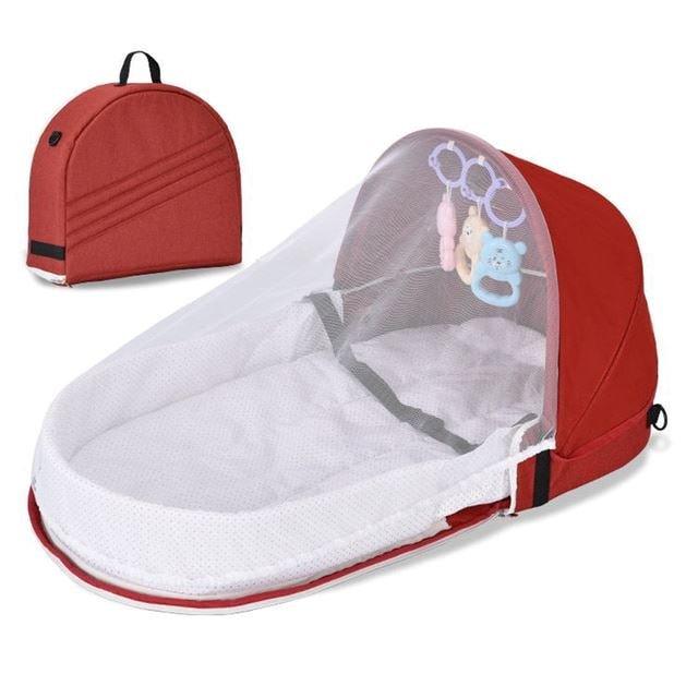 Multi-Function Travel Mosquito Baby Bed for Safe Sleep - Nagatta