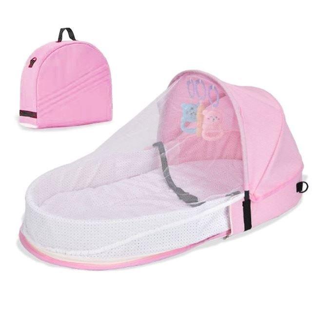 Multi-Function Travel Mosquito Baby Bed for Safe Sleep - Nagatta