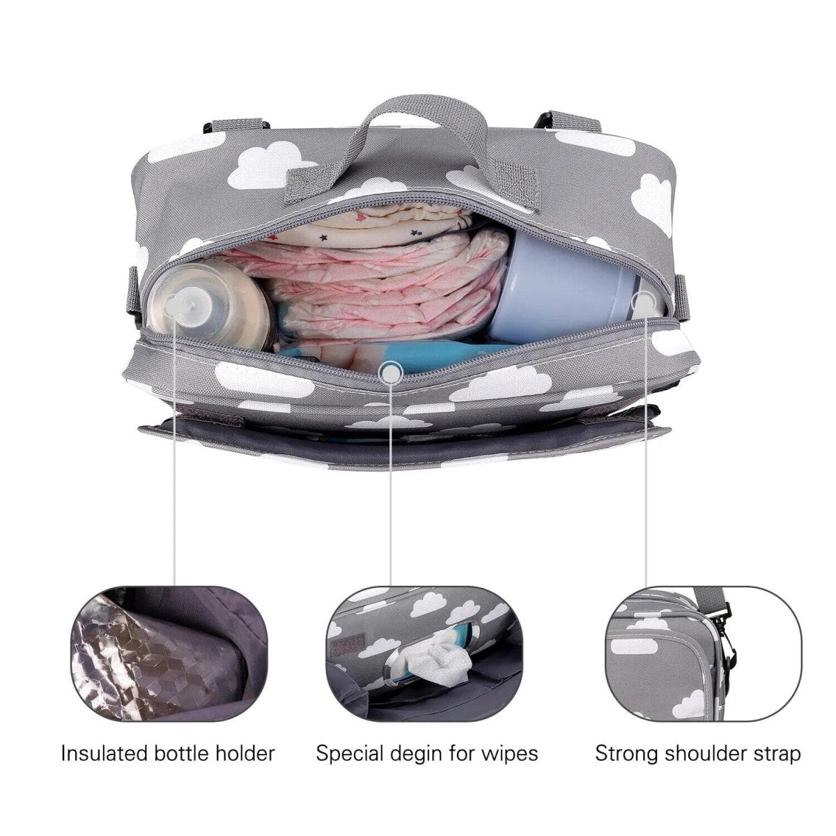 Multifunctional Baby Stroller Bags - Nagatta