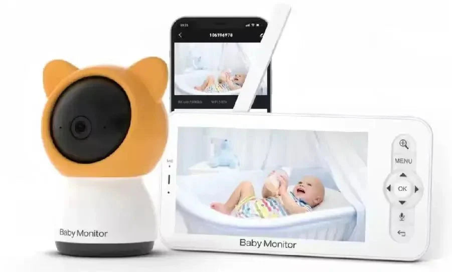 Nanny Wireless Baby Monitor with Night Vision and Sound - Nagatta