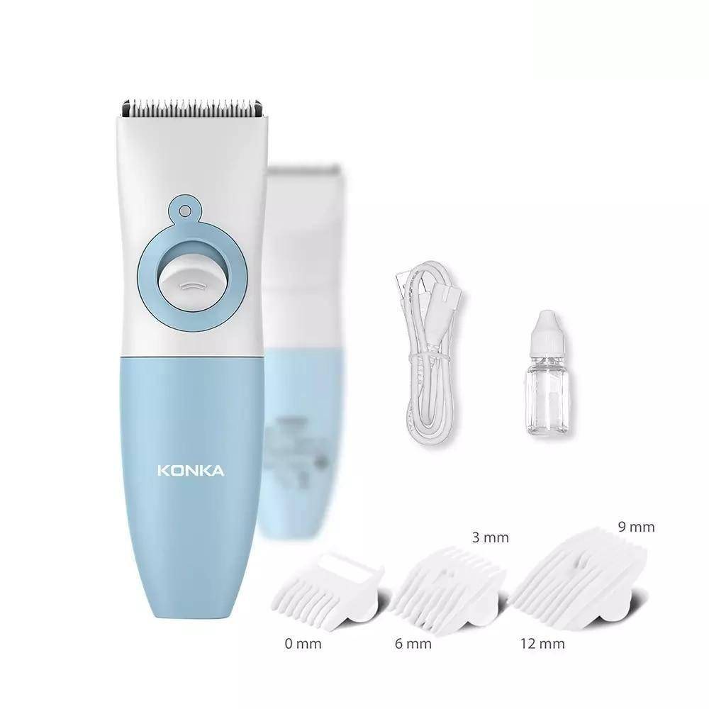 New Baby Electric Hair Ceramic Trimmer for Safe Haircuts - Nagatta