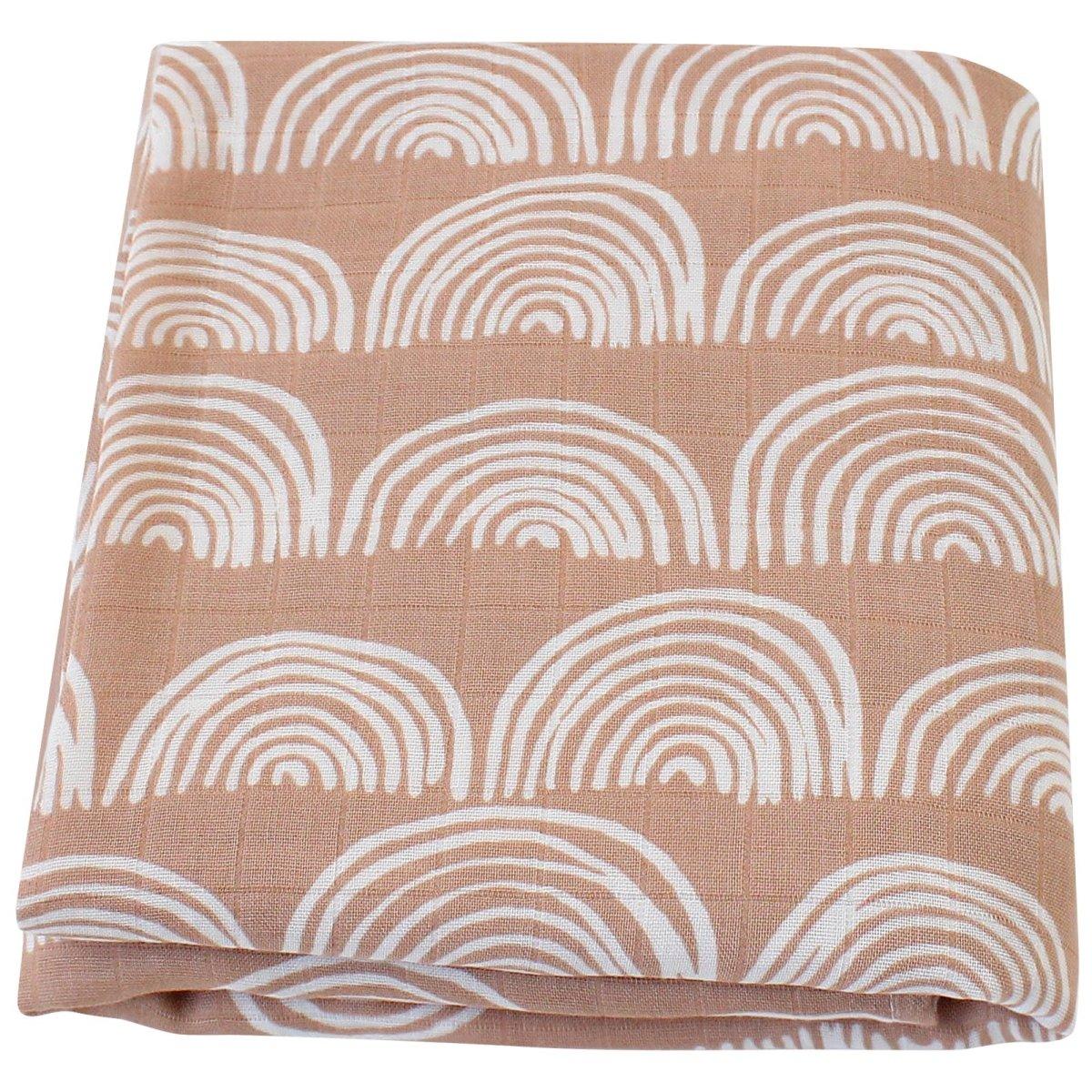 Newborn Baby Swaddle Blanket Soft Bamboo Muslin Comfort - Nagatta