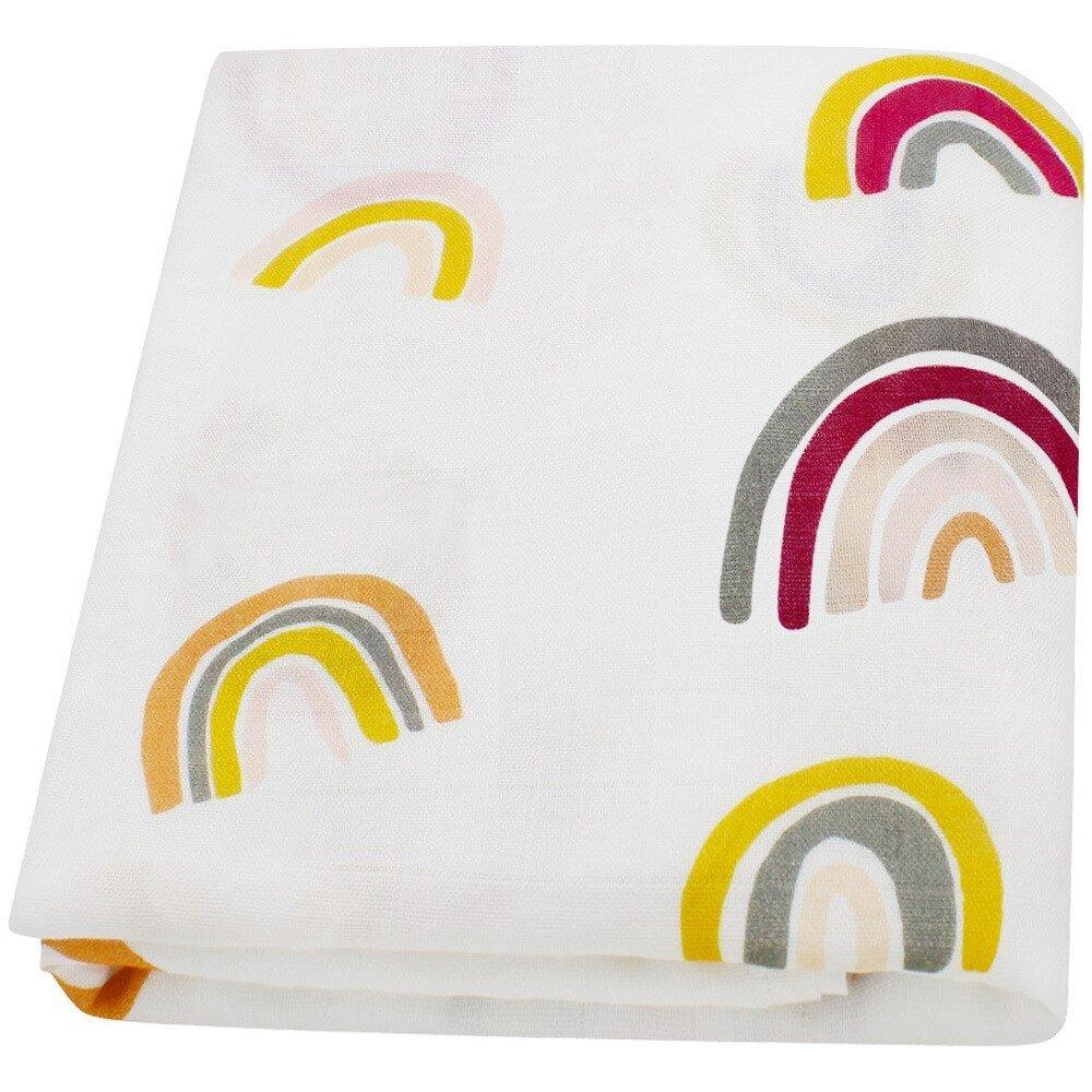 Newborn Baby Swaddle Blanket Soft Bamboo Muslin Comfort - Nagatta