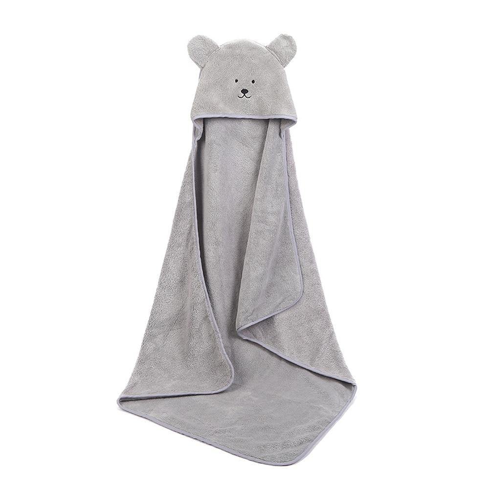 Newborn Fleece Hooded Bath Towel for Baby Boys and Girls - Nagatta