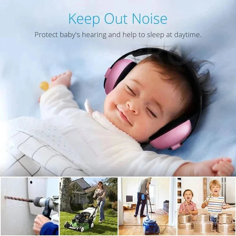 Newborn Noise Cancelling Headphones for Baby's Hearing Safety - Nagatta