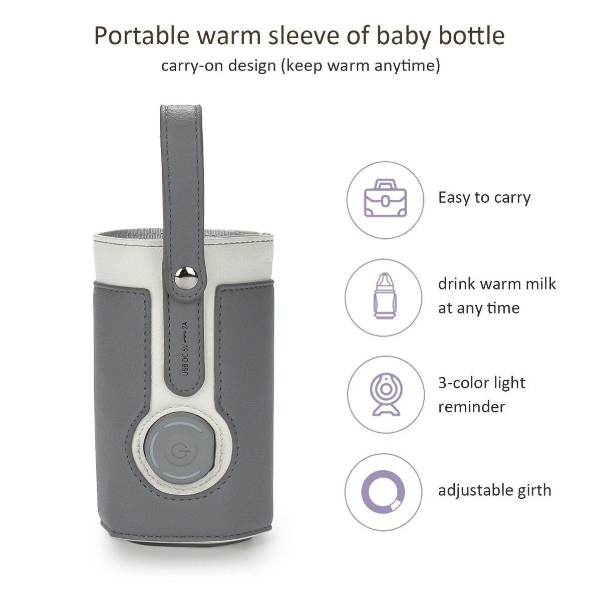 Portable Baby Bottle Warmer - SnugSip™ for Travel Use - Nagatta